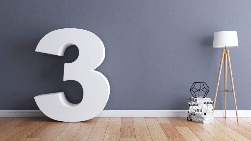 the meaning of number 3 in japanese.